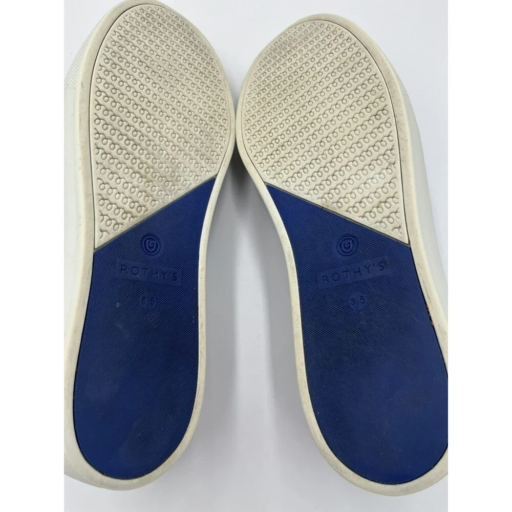 Rothy’s The Original Women’s 8.5 Gray‎ Camo Knit Slip On Flats Sneakers Washable